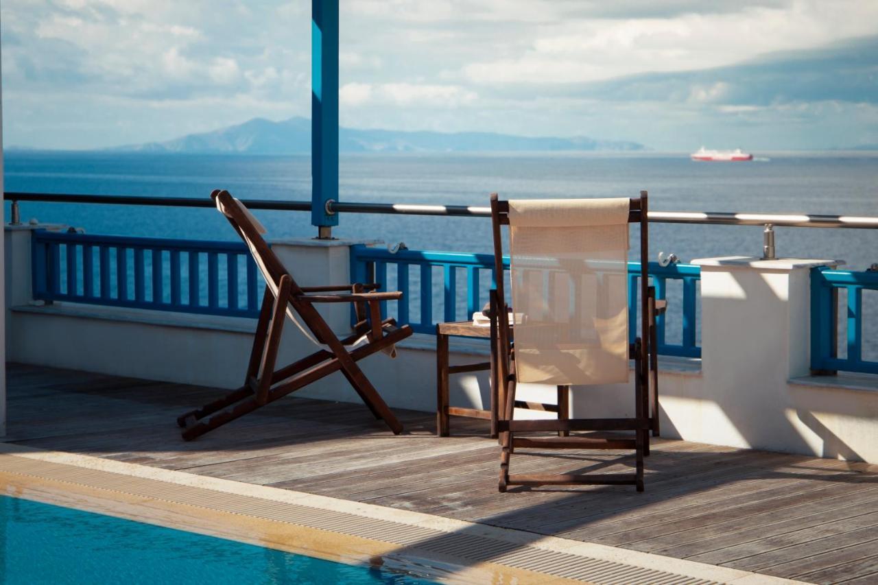 Blue Waves View Villa Batsi  Bagian luar foto